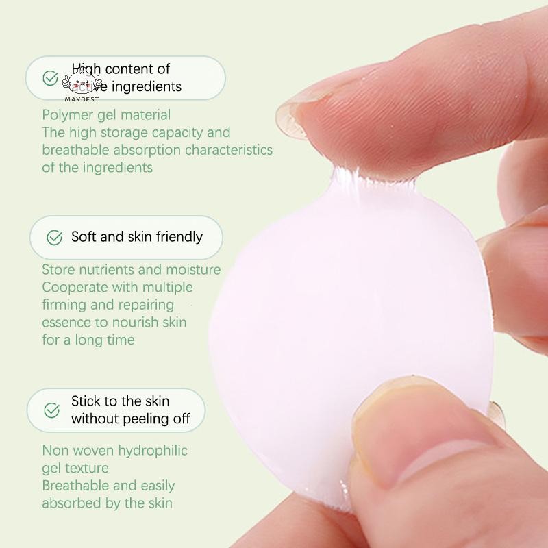 Mayst Miếng dán loại bỏ đường trán Nasolabial Folds Essence Wrinkle Face Patch Chống lão hóa Nâng cơ mặt Làm đẹp Chăm sóc da {VN}