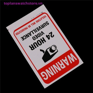 Toplanswatchstore 5 Chiếc 24H Camera Quan Sát Hệ Thống Camera An Ninh Cảnh Báo Ký Dán VN