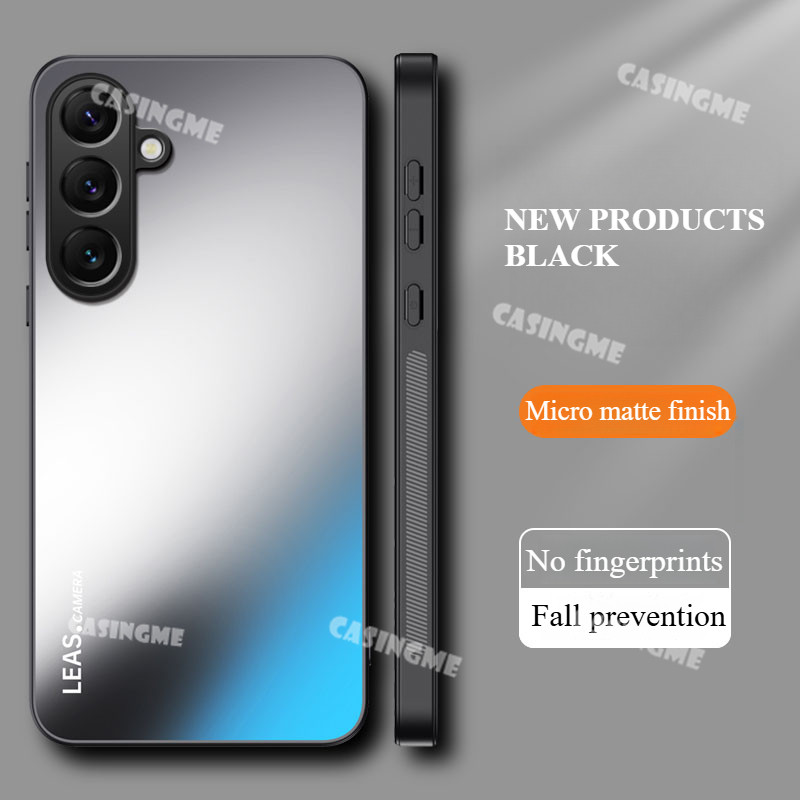 Dành Cho Samsung S25 + Edge Vỏ Điện Thoại Mờ Sang Trọng Cho Samsung Galaxy S25 Ultra Plus S25 + S 25 Ultra Edge + 5G 2025 Mờ Chống Mồ Hôi Tay TPU Silicon Bảo Vệ Mặt Sau