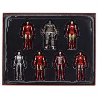 Quà tặng kỷ niệm 10 năm chính thức của Marvel, bộ mô hình Iron Man MK4 Gnaku với ánh sáng và một số hư hỏng nhỏ