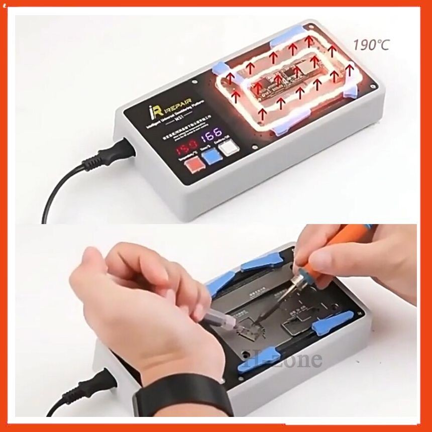 [DCSC] Bộ Đế Nhiệt Tách Main MIJING iRepair MS1 – Hỗ Trợ Sửa Chữa Điện Thoại