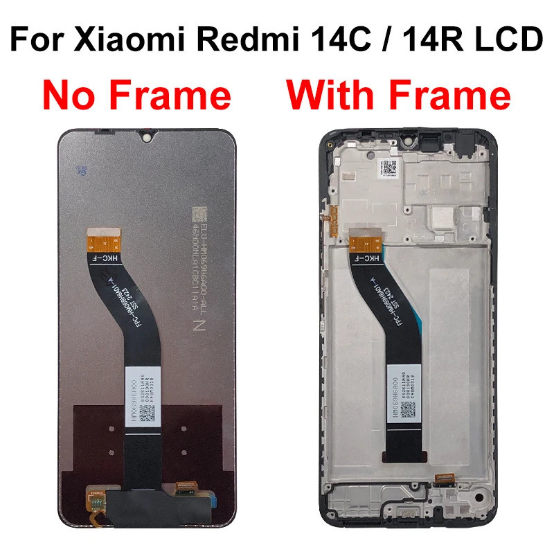 IPS Cho Xiaomi Redmi 12C 13C 13 12 14R 14C Màn Hình LCD Bộ Số Hóa Màn Hình Cảm Ứng Thay Thế
