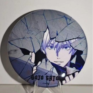 Anime Jujutsu Kaisen Gojo Satoru Geto Suguru Fushiguro Megumi Huy Hiệu Nút Cài Cài Áo Cosplay Bộ Sưu Tập Đồ Chơi Túi Trang Trí Quà Tặng