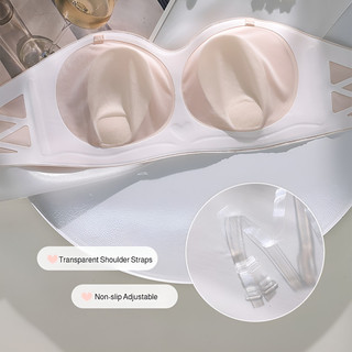 『 Brelira 』 Áo ngực quây siêu mỏng chống trượt thỏ Ear Cup liền mạch Làm đẹp lưng không dây ​​Áo ngực đẩy ngực nhỏ​​ Đồ lót vô hình ❈ ❈ ☽ ❈ ❈ ❈ ❈ ❈