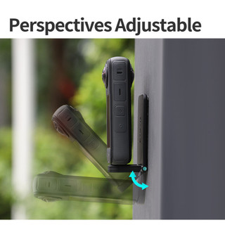 Dành cho DJI OSMO 360 / Pocket 4 / 3 / Insta360 X5 / X4 Giá đỡ từ tính Tay cầm cơ sở 360 GO3S / Ace Pro2 Giá đỡ từ tính để bàn Phụ kiện máy ảnh