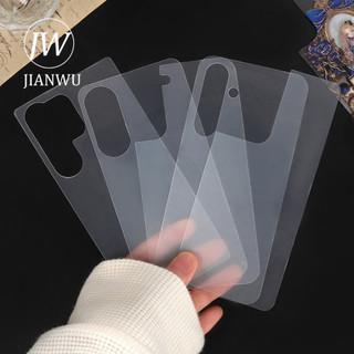 Jianwu 10 Cái / bộ Samsung Trong Suốt Ốp Lưng Điện Thoại Chất Liệu Thẻ Dán Sáng Tạo DIY Tạp Chí Văn Phòng Phẩm