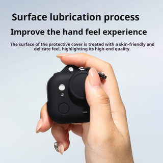 Dành Cho Insta360 GO Siêu Thân Silicon Bao Ống Kính Vỏ Bảo Vệ Ngón Tay Cái Camera Chống Rơi Bao Phụ Kiện Máy Ảnh Thể Thao