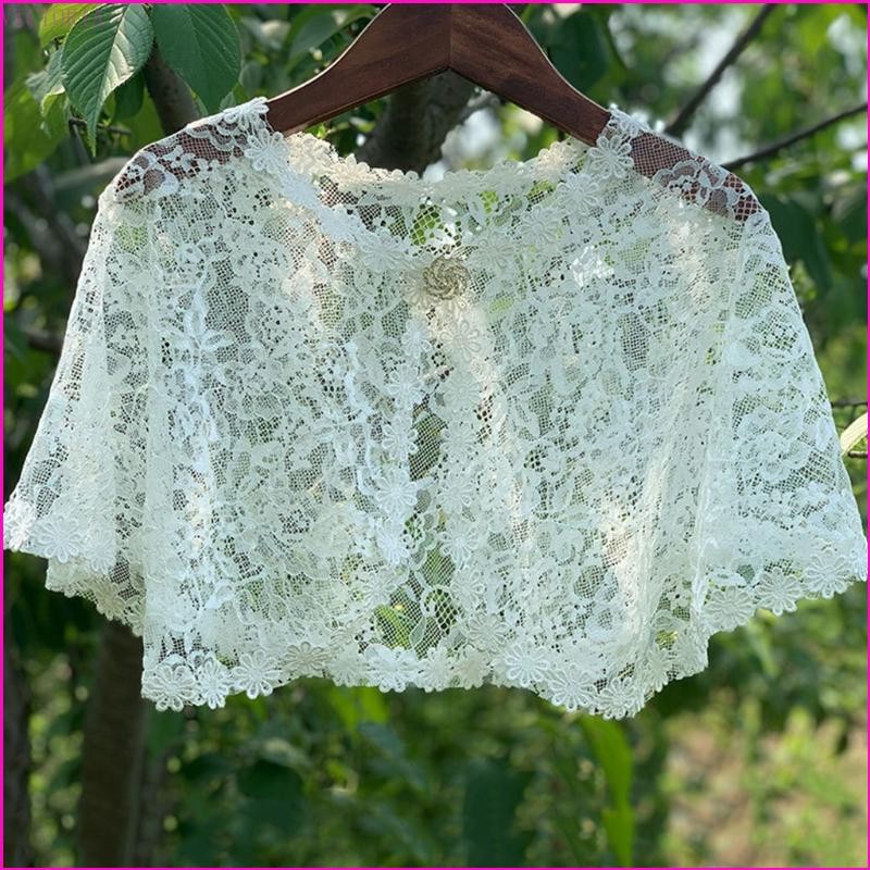 Vic Girls Ren Bolero Mũi Cho Hoa Cô Gái Khăn Choàng Quấn Khăn Cho Váy quây