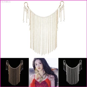 Vic Hanfu Chain Prop Antique Tua Rua Cover Face Hair Supplies Mặt Cổ Trang Sức
