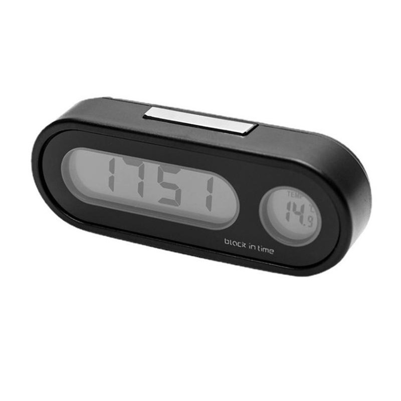 Đồng hồ ô tô điện tử TMOY Đồng hồ tự động LCD phát sáng TCS