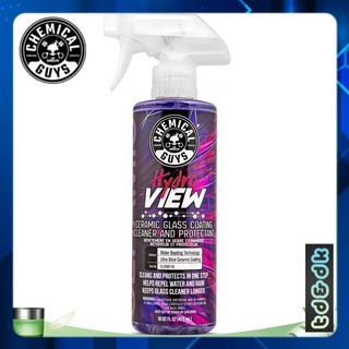 Chai xịt vệ sinh kính Ceramic Chemical Guys Hydro View 473ml, hiệu ứng lá sen, chống bám nước