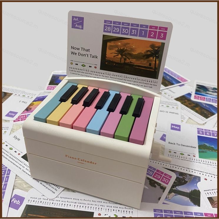 Sq2 Taylor Swift Có Thể Chơi Được Lịch Piano Quà Tặng Sinh Nhật Cho Bé Gái 52 Bài Hát Thẻ Đồ Chơi Âm Nhạc Mini Piano