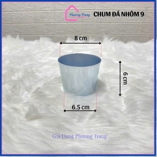 Chung đá nhôm, ly làm đá bằng nhôm, khuôn nhôm tròn - Phương Trang