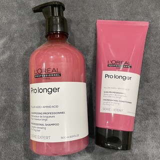 Dầu gội giúp tóc chắc khỏe, giảm đứt gãy và dài hơn L'Oréal Professionnel Serie Expert Pro Longer Shampoo 1500ml [ TN ]