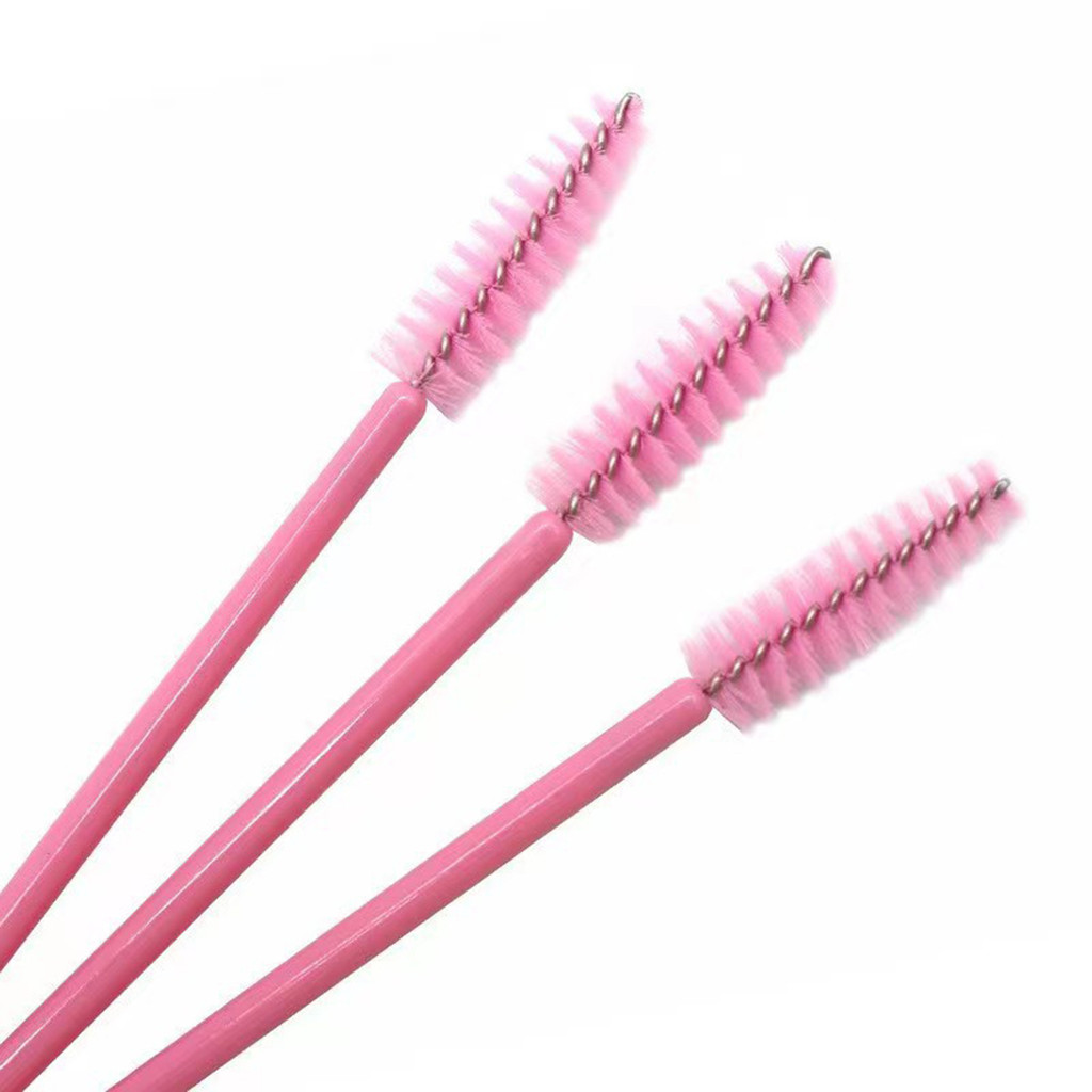 Bàn chải Mascara lông mi dùng một lần Crystal Mascara Wand Eyelash Brush Applicator