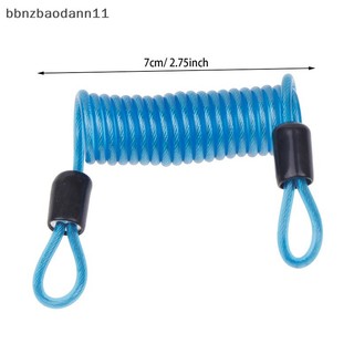 [BBNZDD] 100CM Khóa đĩa phanh xe máy Xe tay ga Nhắc nhở cáp lò xo Túi dây chống trộm Bảo vệ cáp Khóa báo động BVAH