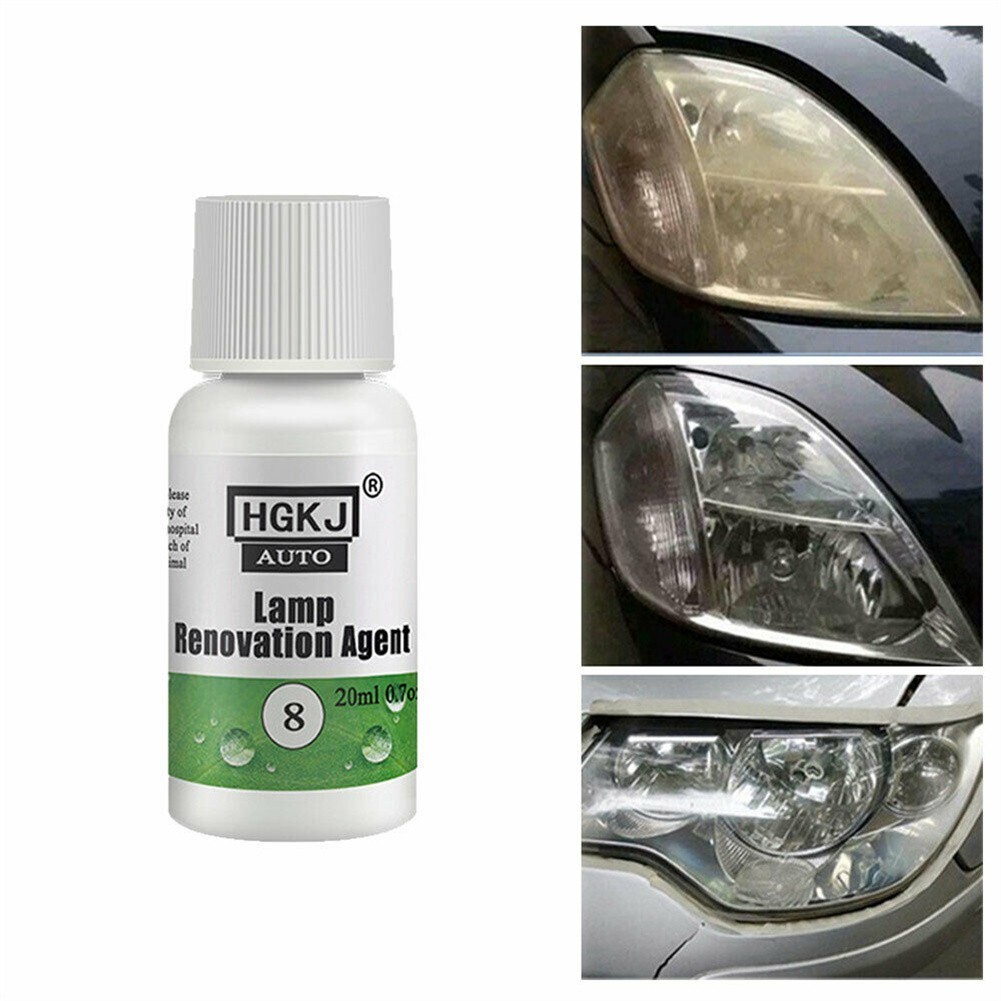 [Cosyh] 20ml HGKJ 8 S Đèn pha đánh bóng xe hơi Cải tạo phục hồi Ba Lan