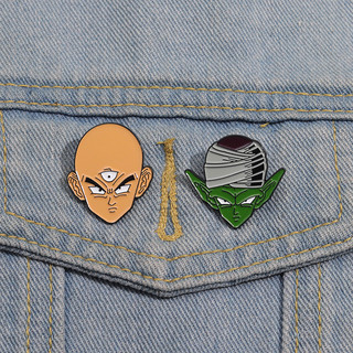 10 Dragon Ball Hoạt Hình Series Men Trâm Cài Phụ Kiện Thời Trang Làm Quà Tặng Cho Bạn Bè Và Anh Em