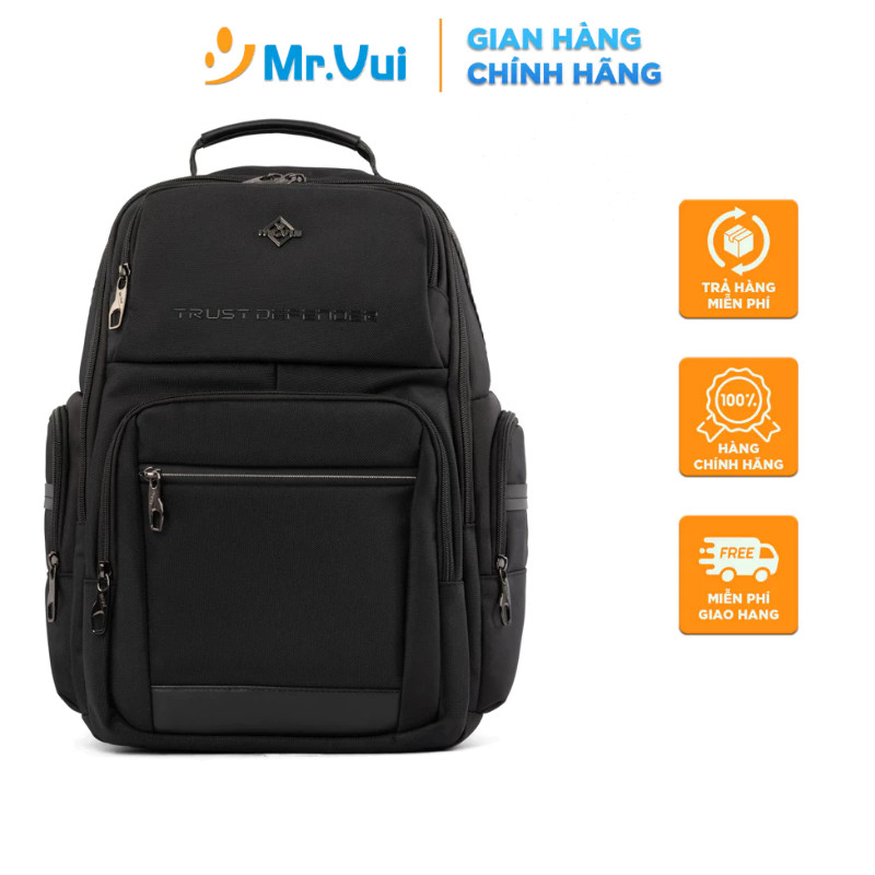 Balo Laptop Mr. Vui BLLT1017 ngăn laptop 14 inch thích hợp cho đi học ...