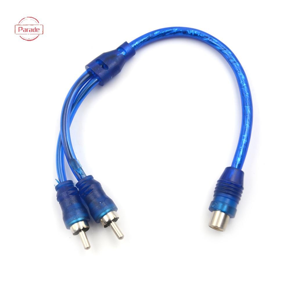 Parade 1 Nữ Đến 2 Nam Bộ Chia Âm Thanh Nổi Y Adapter Cáp Kết Nối Dây VN