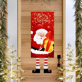 ASDFGER Treo Cờ, Ông Già Noel 110cm Giáng Sinh Móc Treo Cờ, Người Tuyết Navidad EIK Giáng Sinh Phông Nền Trang Trí Tiệc