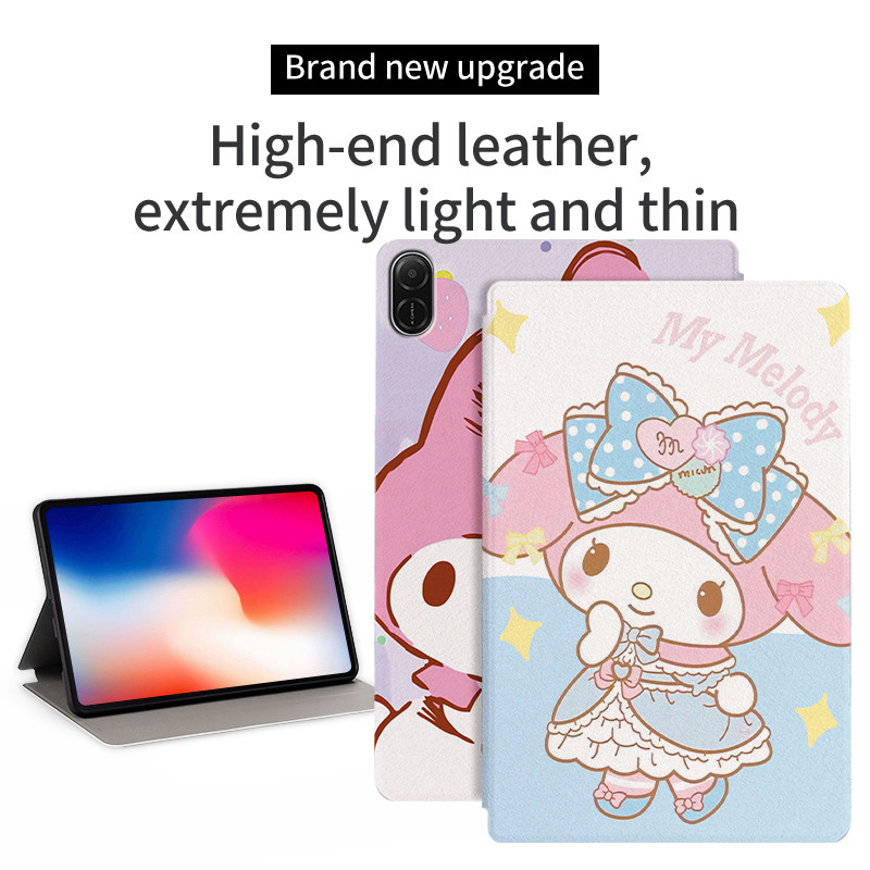 Flip Book Style Vỏ da PU cho Honor Pad X8 X8Lite X9 X8Pro 11.5 "X8a 11" Magicpad 2 12.3 "2024 Pad 9 12.1" 2023 Vỏ máy tính mềm Vỏ máy tính bảng chống sốc