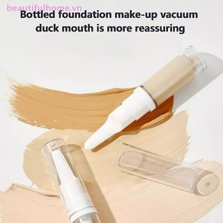 [Beautifulhome] Chai du lịch dạng lỏng 5 / 10 / 15ml Mỹ phẩm Kem mắt Chai chân không Chai du lịch di động [làm đẹp]