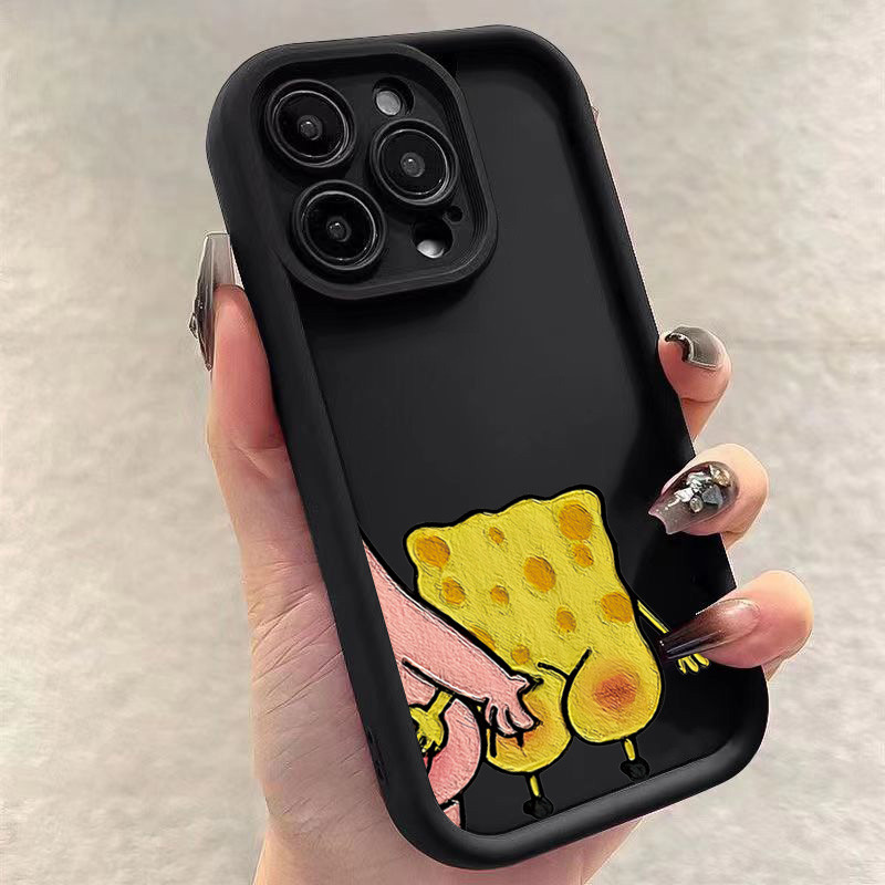 Ốp Lưng Cho Xiaomi Redmi Note 14 13 11 12 Pro Plus 5G 12S 11S 10s 10 Pro Redmi 14C 13 13C 12 12C 4G Phim Hoạt Hình Dễ Thương Họa Tiết Động Vật Vui Nhộn Silicon Mềm Chống Sốc