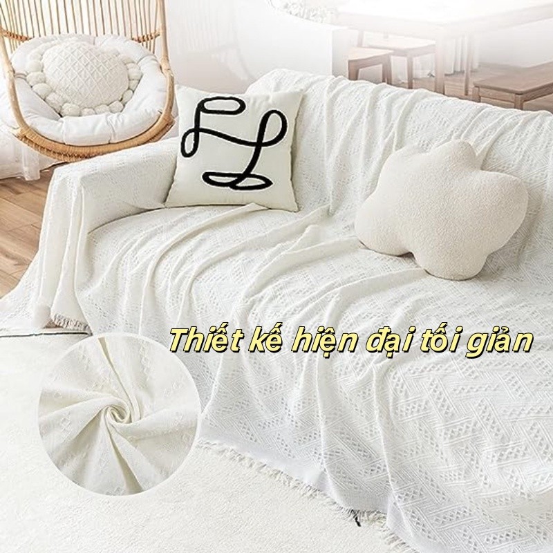 Vỏ sofa, đệm sofa，Thiết kế hiện đại tối giản，Màu Sắc Đơn Sắc Chống Trượt Và Chống Bụi