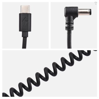 12v PD3.0 USB Type-C Nam đến 12V DC5.5 * 2.5mm Nam Kết Nối Cáp Điện Dây Sạc Adapter