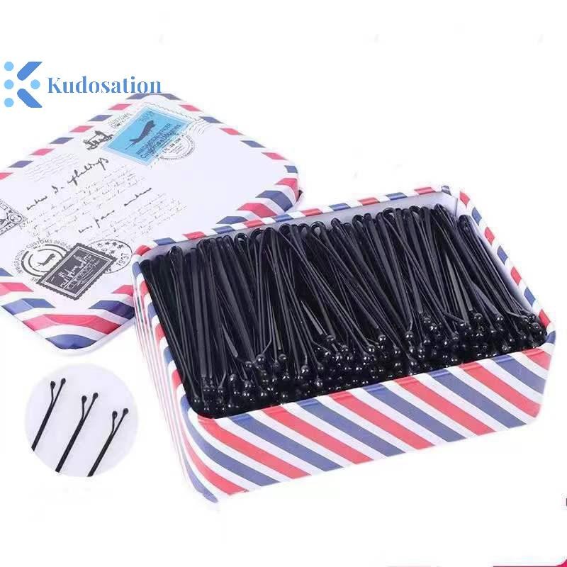 Kudosation 25 Chiếc 5.5cm Nữ Kẹp Tóc Xoăn Sóng Cầm Kiểu Tóc Kẹp Tóc Nữ Bobby Chân Tạo Kiểu Phụ Kiện Tóc