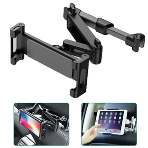 Đa Năng Ghế Sau Ô Tô Tựa Đầu Gắn Giá Đỡ Cho Máy Tính Bảng 4 7 Đến 13 Inch iPad Pro 12.9 Inch Điện Thoại Thông Minh Đa Góc Có Thể Điều Chỉnh Trẻ Em Giải Trí Du Lịch Phụ Kiện