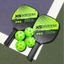 Bộ 2 Vợt Chơi Bóng Pickleball Siêu Nhẹ Và Chuyên Nghiệp Bền Đẹp Tặng Kèm Túi Đựng 4 Quả Bóng