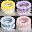 Set 4 Dây Buộc Tóc Lò Xo Co Giãn Tốt Thời Trang Hàn Quốc