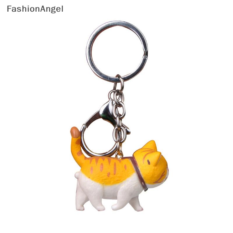 FashionAngel Mới Đáng Yêu Mèo Con Móc Khóa Móc Khóa Túi Xách Mặt Dây Chuyền Trang Trí Trẻ Em Quà Tặng VN
