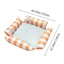 YRBWD Võng Nước Recliner, Nệm Bơi Thoáng Khí Bơm Hơi, Đồ Chơi Tiệc Bể Bơi Di Động Đa Năng Nổi Mùa Hè