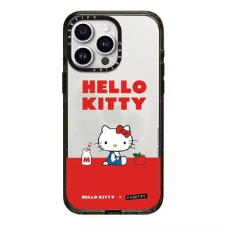 Ốp Điện Thoại Cứng Acrylic Red Cat Cho iPhone 16 Pro Max 16 Plus 15 Pro Max 14 13 12 11 Ốp Bảo Vệ Chống Sốc