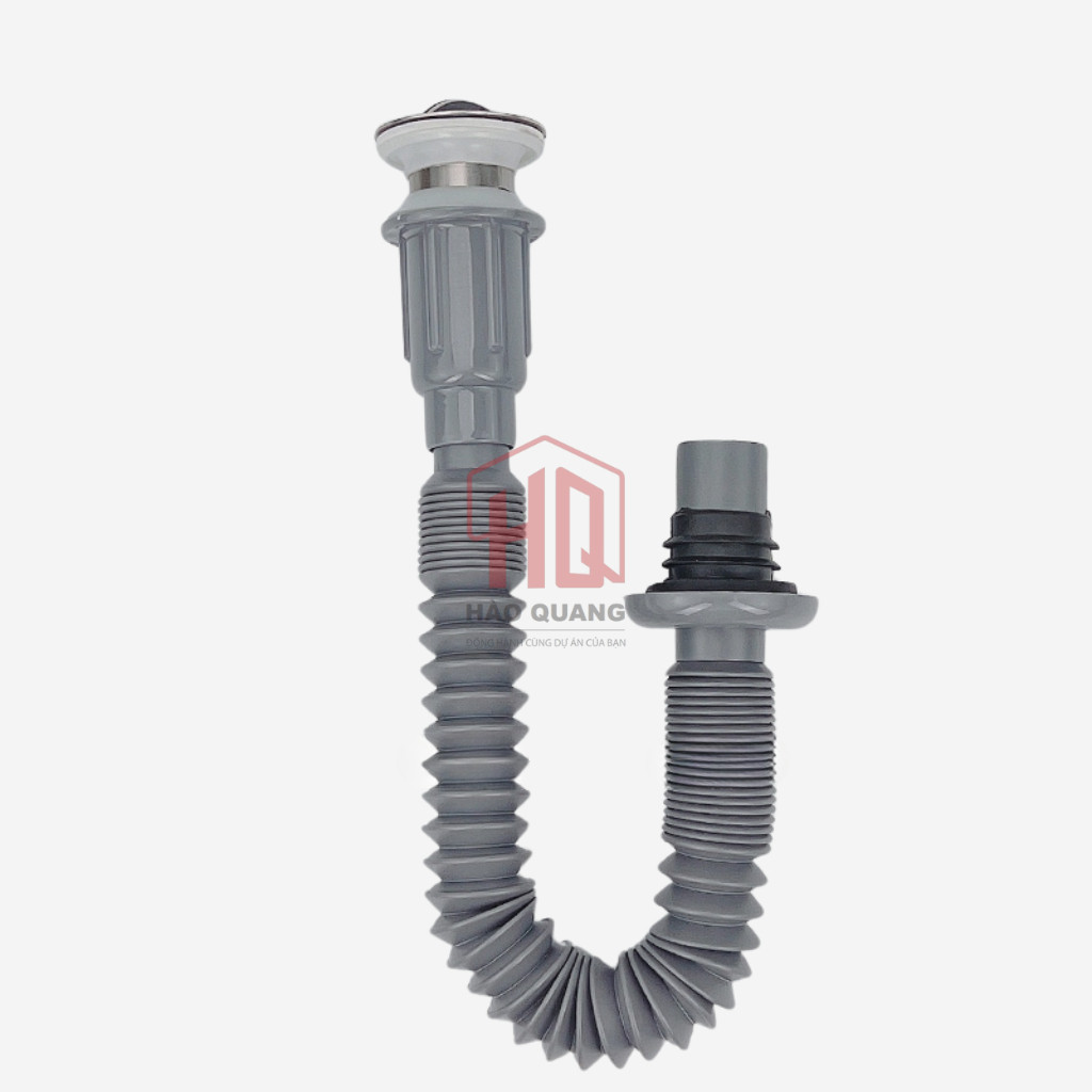 Ống Xả Lavabo Ruột Gà Co Giãn Chống Hôi, Chống Tắc - Lắp Đặt Nhanh