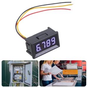 Công cụ đo điện áp Yoo Digital Vôn kế 0-100V Máy kiểm tra điện áp màn hình LED