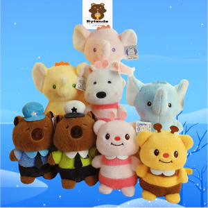 Rytanda Capybara Búp bê voi sang trọng Ong, Đồ chơi sang trọng cho gấu, Động vật mô phỏng dễ thương, Đệm Sofa mềm, Đồ chơi làm dịu trẻ em, Quà tặng sinh nhật bạn gái, Trang trí Giáng sinh