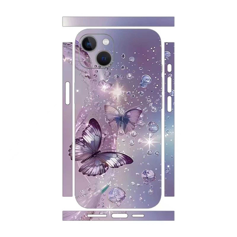 Dành Cho iPhone 12 11 Pro max mini x xs max xr Miếng Dán Bảo Vệ Mặt Sau full cover Trong Suốt Bảo Vệ Phim Hoạt Hình