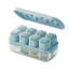Kool Ice Cubes Khuôn Vuông Đá Viên Khay Có Nắp Khuôn Làm Đá Silicon Cao Cấp Thực Phẩm