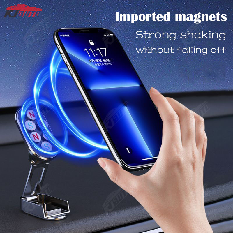 Giá đỡ điện thoại thông minh từ tính trên ô tô Subaru có độ xoay 720 độ có thể gập lại và đa chức năng cho BRZ Forester Legacy Outback WRX WRX STI Impreza XV