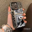 ibumpers Ốp Điện Thoại iPhone Họa Tiết Converse Phong Cách Độc Đáo Cho IPhone 16 15 14 12 13 11 Pro Max IP 7 8 Plus X XS XR Ốp Lưng IMD Cứng Và Nhẵn