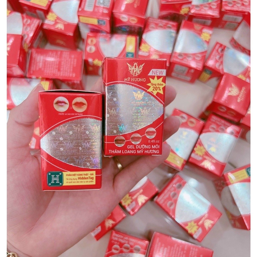 [MẪU CŨ 2023] Sáp dưỡng môi Mỹ Hương (handmade) chống thâm loang, nứt nẻ pxtm