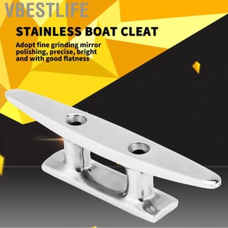 VBESTLIFE 4 inch 316 Thép không gỉ Thuyền neo đậu Dock sàn dây Cleat cho phụ kiện du thuyền biển