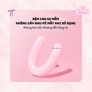 Bấm Mi Gecomo Không Viền Góc Rộng - Cong 75 Độ, Không Cấn Mí (Mẫu Hồng Neon Mới)