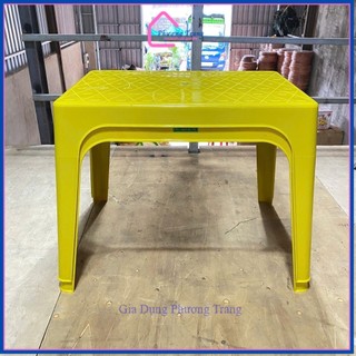 Combo 2 bàn/ ghế trà chanh size đại - nhựa cao cấp - Phương Trang