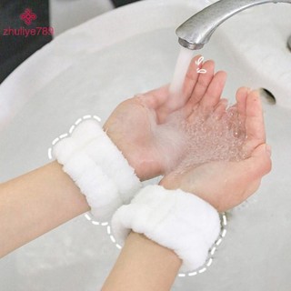 < zhuliye789 > 1Pc Rửa Mặt Và Dây Đeo Tay Thấm Hút Nước Thể Thao Mồ Hôi Vòng Tay Lau Tóc Băng Đô Chống Ẩm Tay Bảo Vệ Cổ Tay