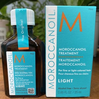 Tinh dầu dưỡng tóc Moroccanoil Treatment Light 25ml ( for fine & light colored hair ) [ TN ]